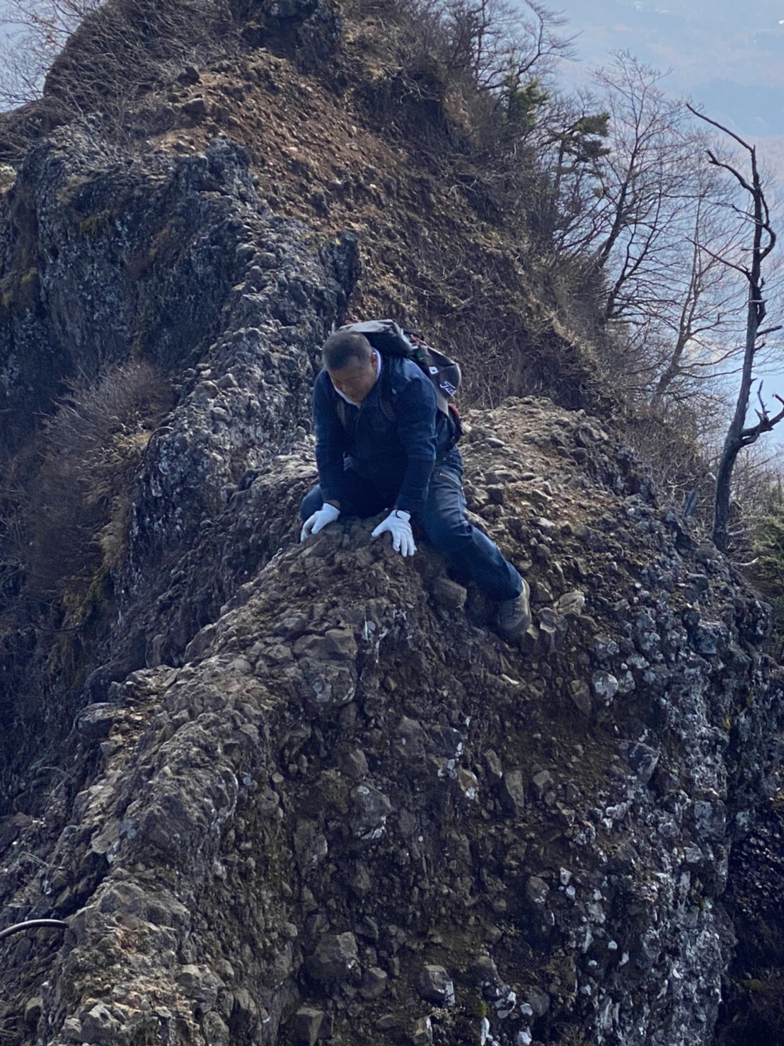 戸隠山登山